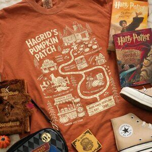 The Pumpkin Patch Map Garment Dyed Tee